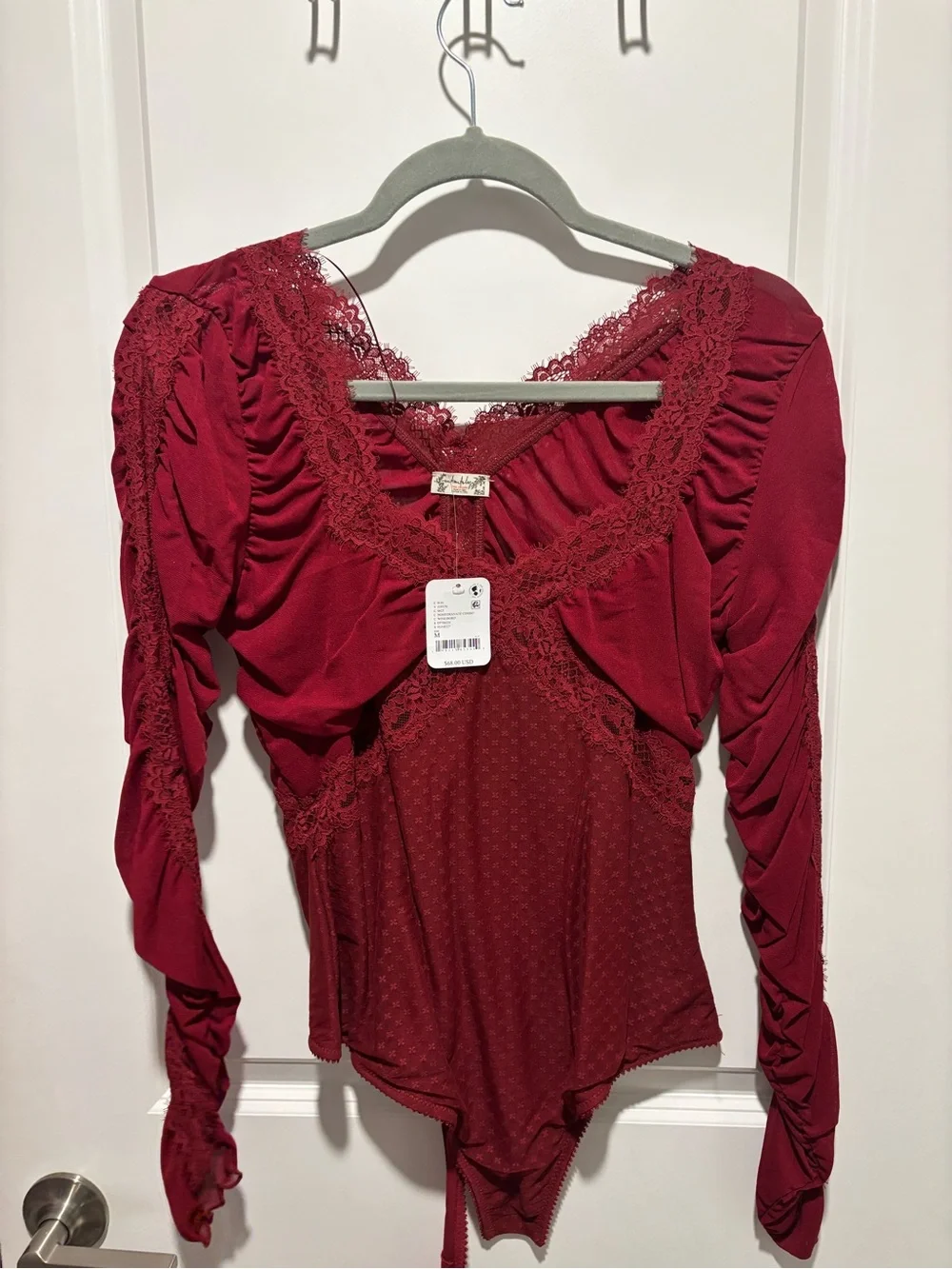 Free People Forever Young Bodysuit